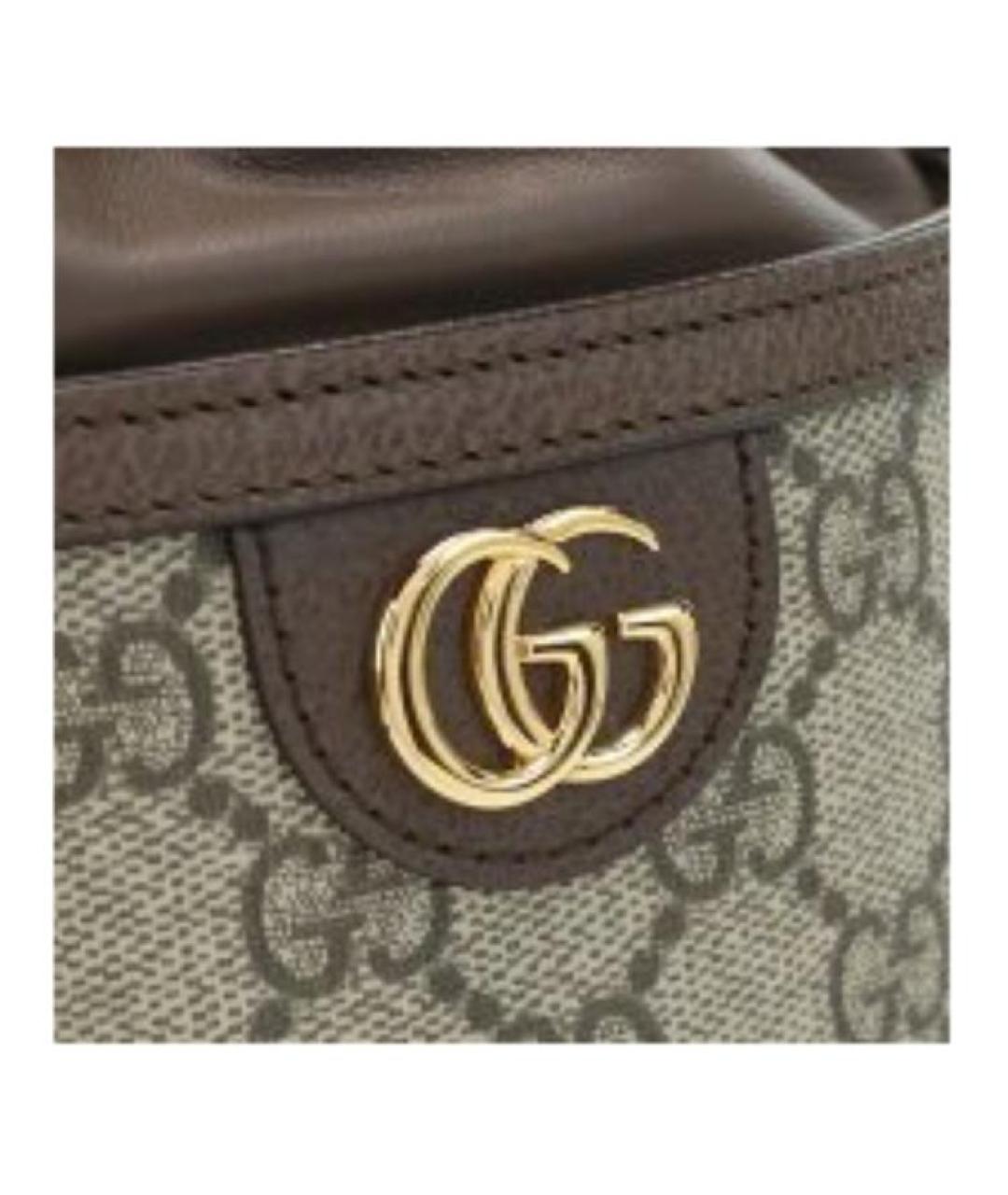 GUCCI Коричневая сумка через плечо, фото 4