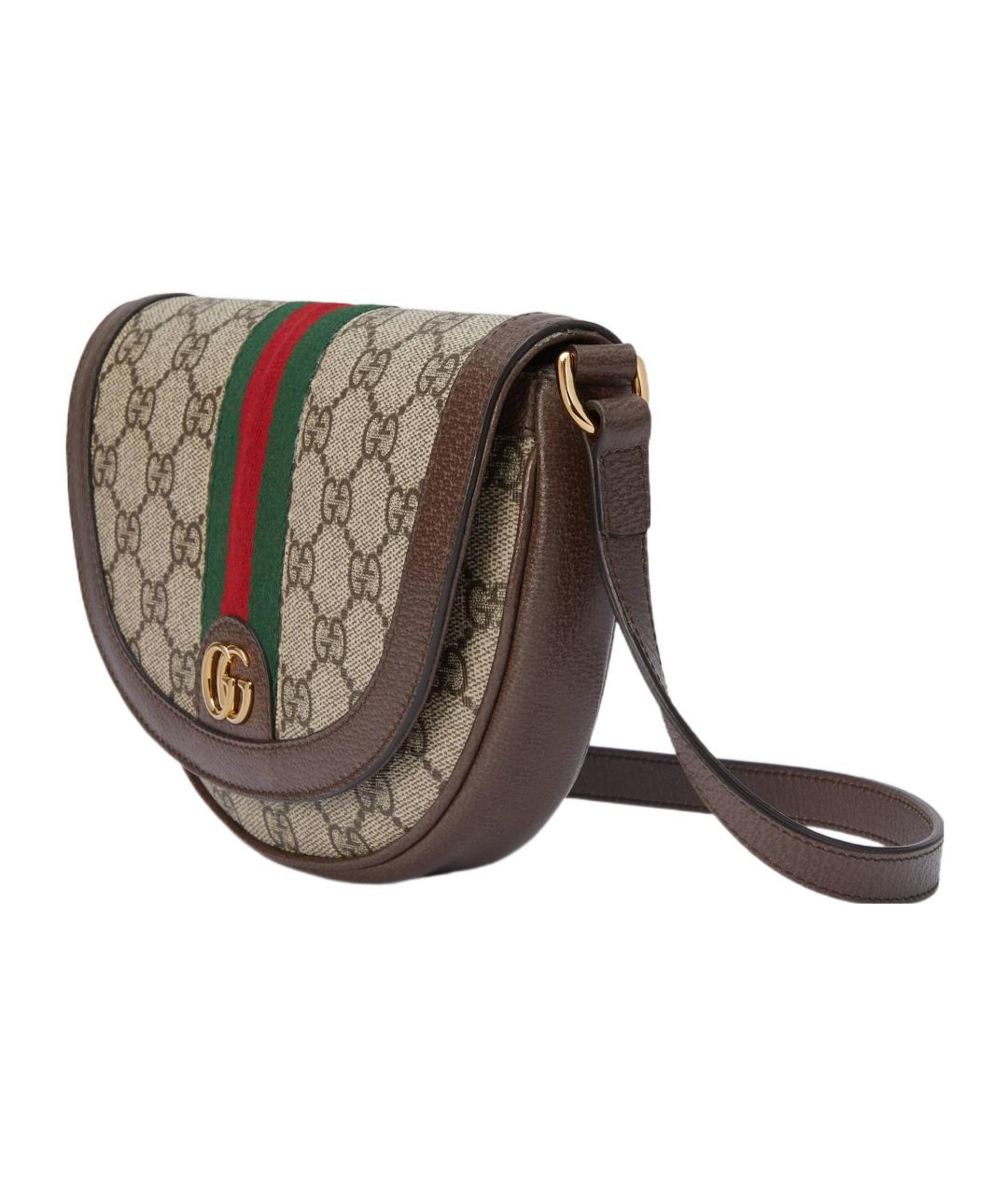 GUCCI Коричневая сумка через плечо, фото 2