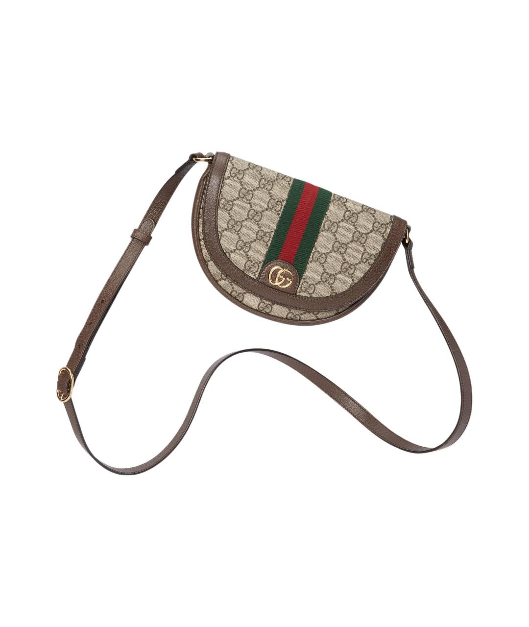 GUCCI Коричневая сумка через плечо, фото 4