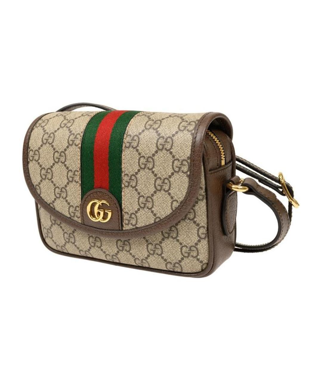 GUCCI Коричневая сумка через плечо, фото 3