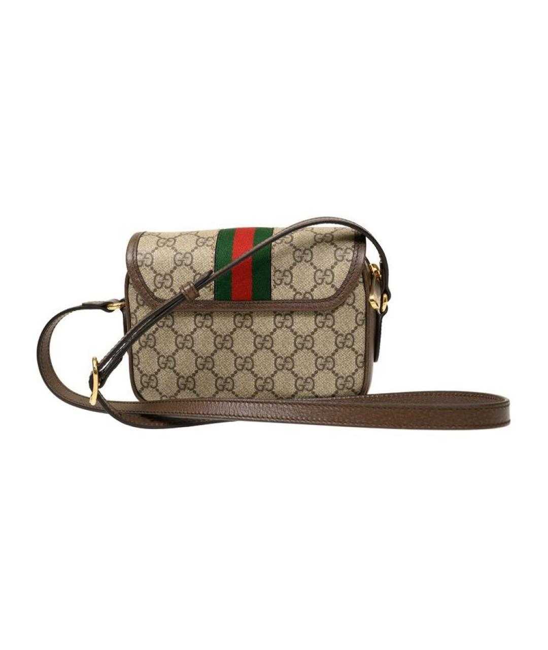 GUCCI Коричневая сумка через плечо, фото 4