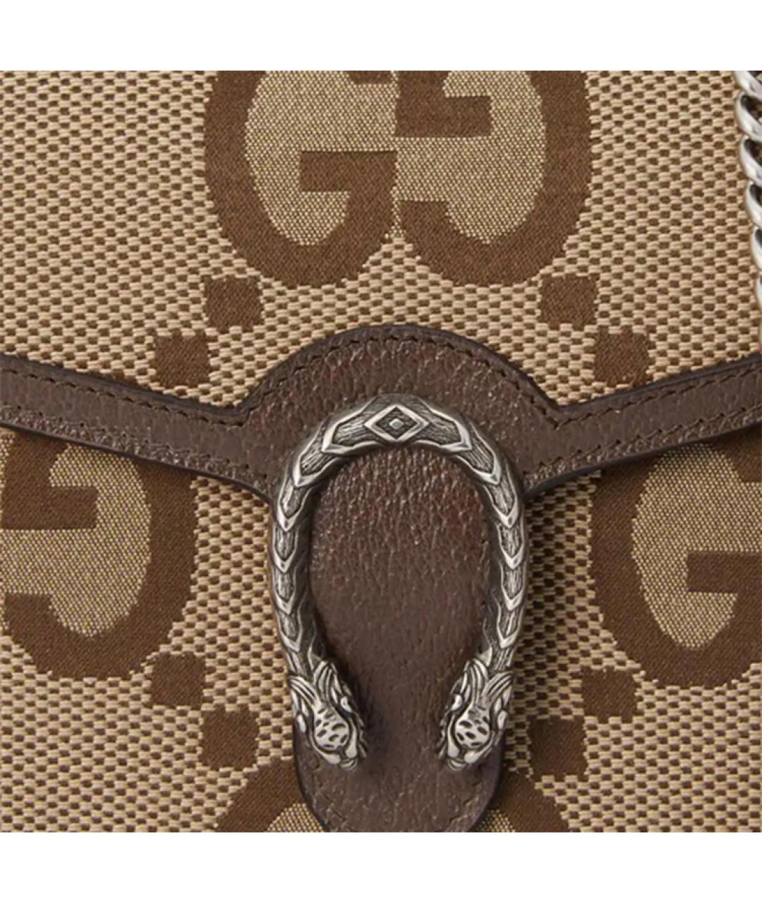 GUCCI Коричневая сумка через плечо, фото 2