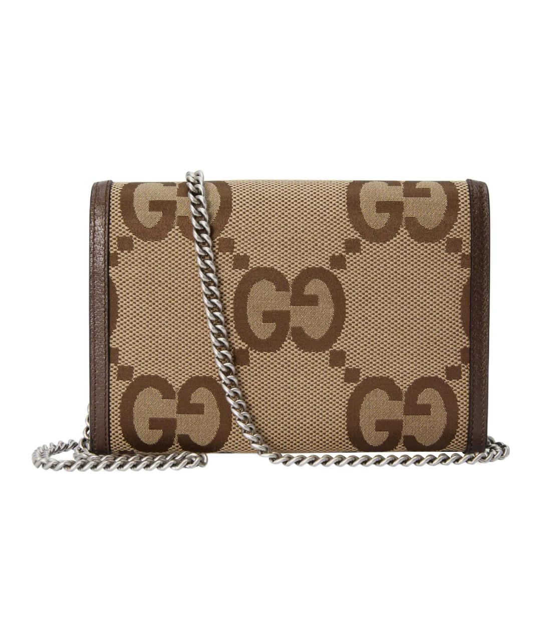 GUCCI Коричневая сумка через плечо, фото 5