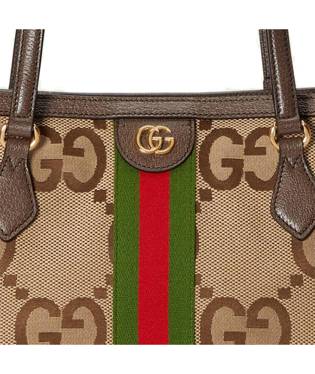 GUCCI Коричневая сумка через плечо, фото 3