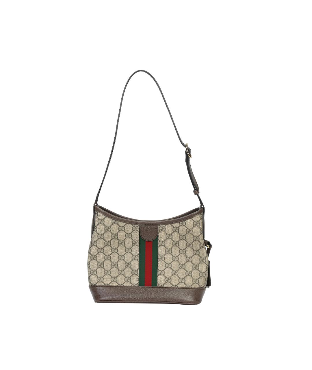 GUCCI Коричневая сумка через плечо, фото 2