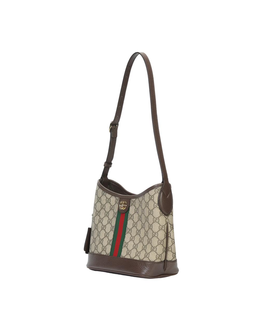 GUCCI Коричневая сумка через плечо, фото 4
