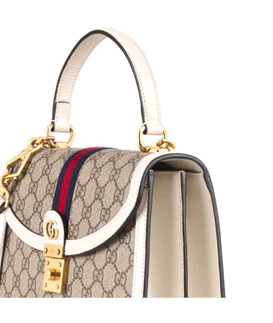 GUCCI Бежевая сумка через плечо, фото 8