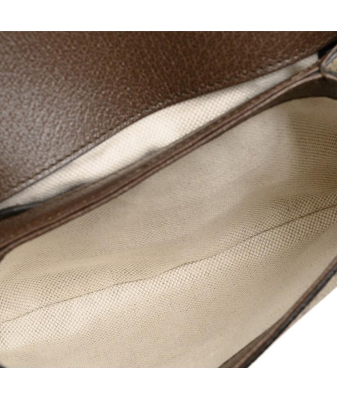 GUCCI Коричневая сумка через плечо, фото 5