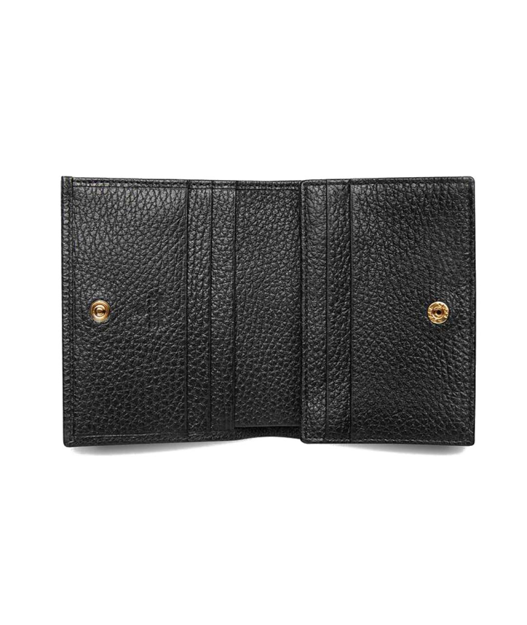 GUCCI Черный кожаный кардхолдер, фото 6