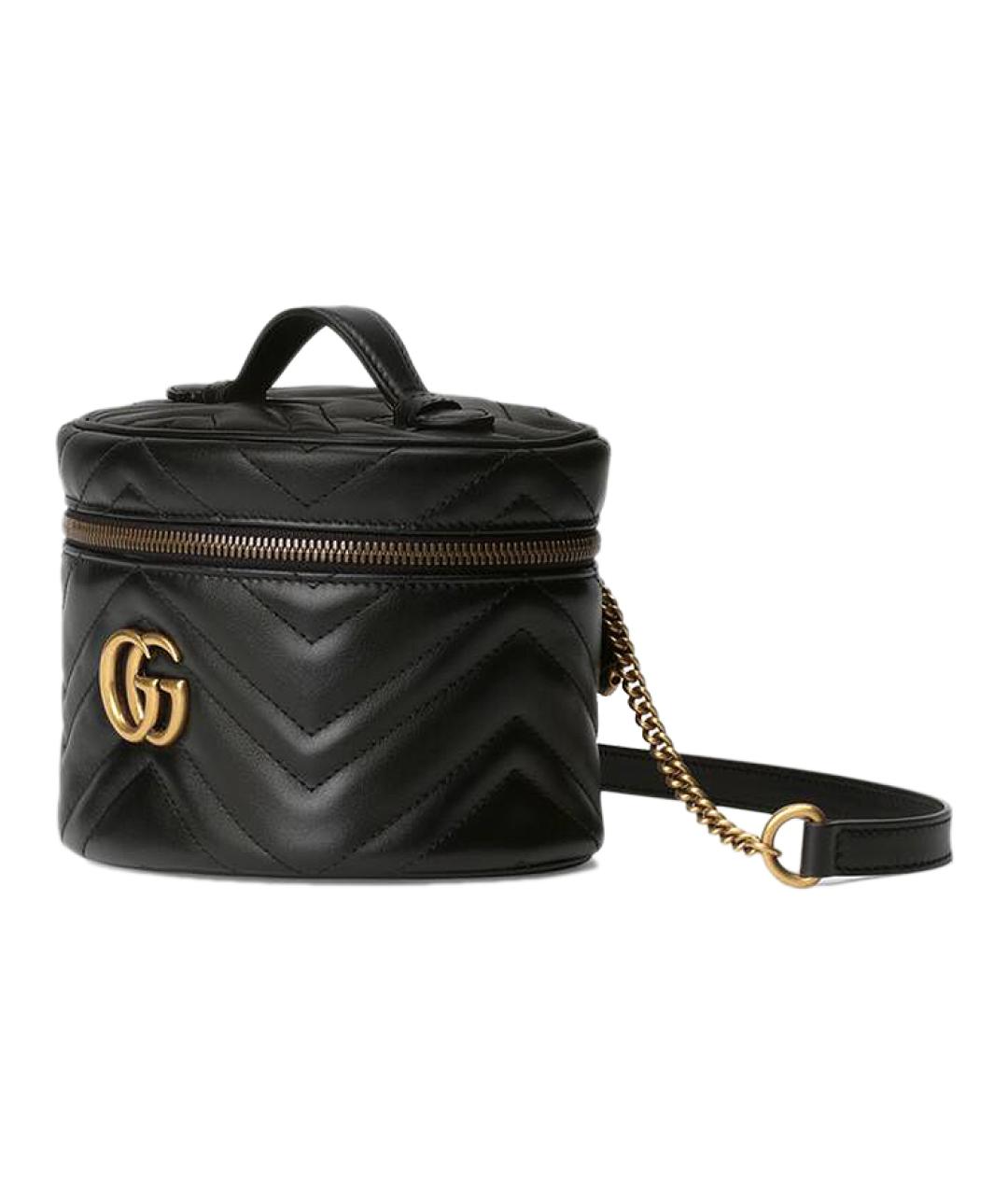 GUCCI Черный кожаный рюкзак, фото 2
