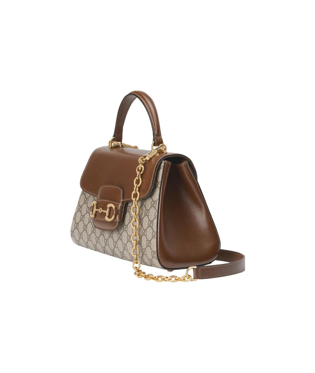 GUCCI Коричневая сумка через плечо, фото 4
