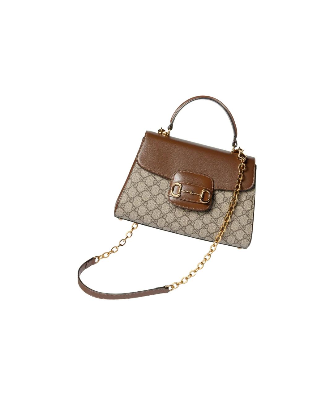 GUCCI Коричневая сумка через плечо, фото 6