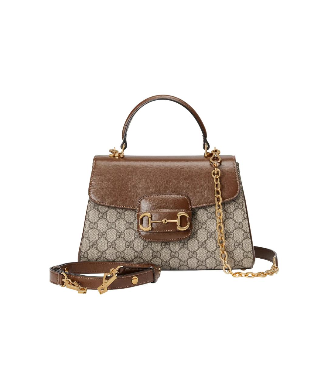 GUCCI Коричневая сумка через плечо, фото 2