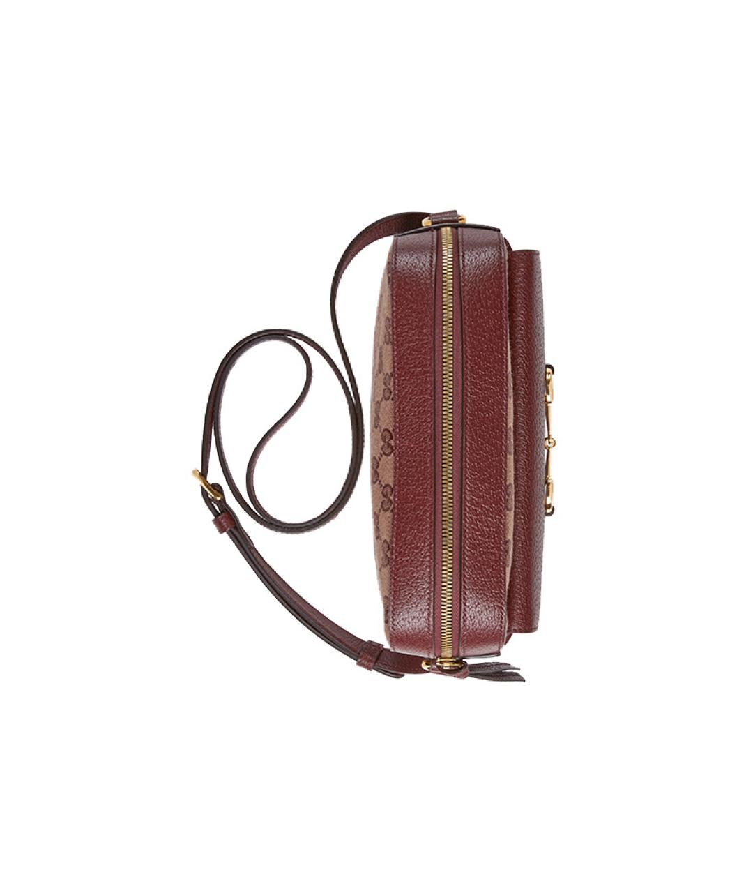 GUCCI Коричневая сумка через плечо, фото 6