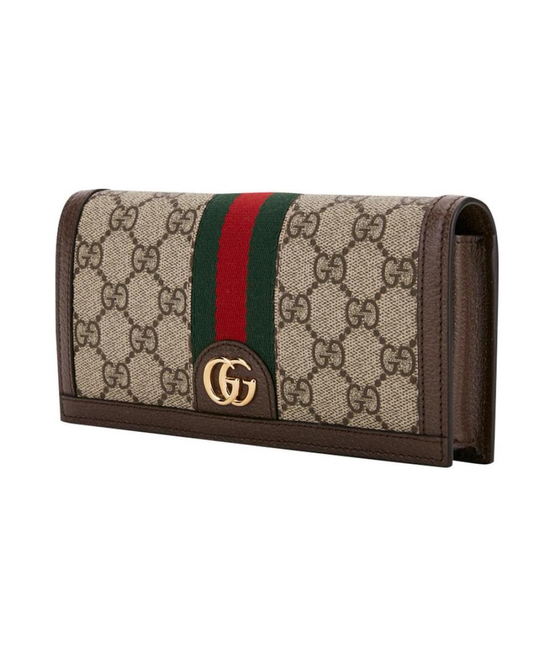 GUCCI Коричневый кошелек, фото 2