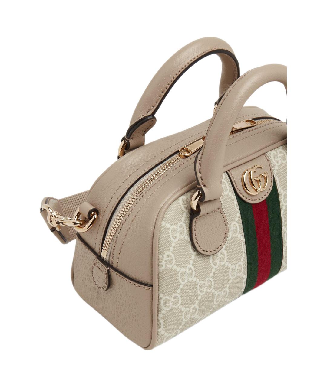 GUCCI Бежевая сумка через плечо, фото 7