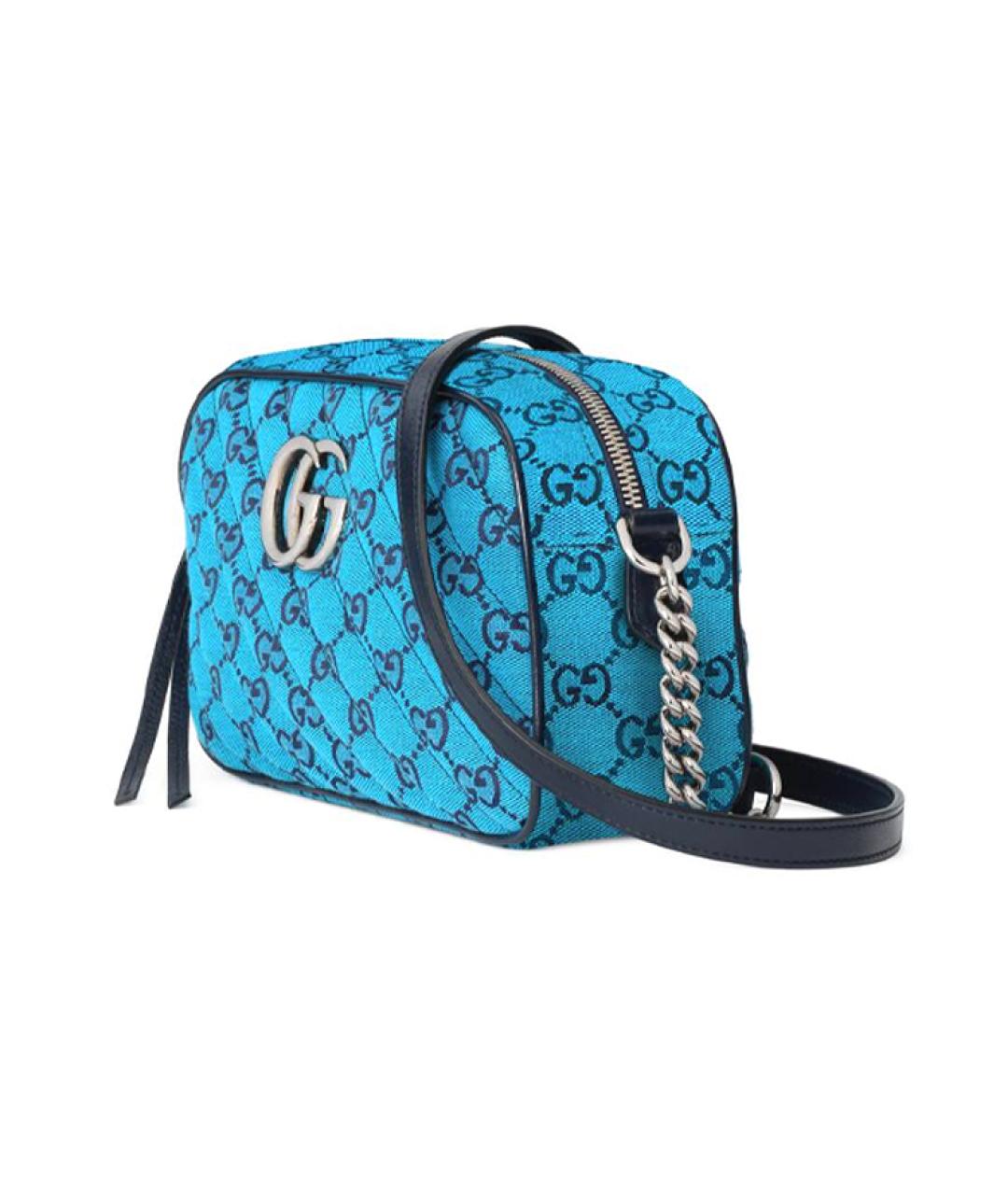 GUCCI Голубая сумка через плечо, фото 2