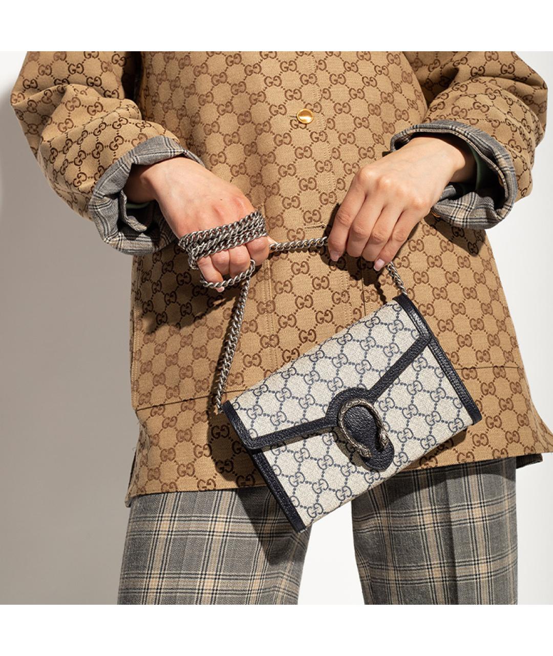 GUCCI Бежевая сумка через плечо, фото 3