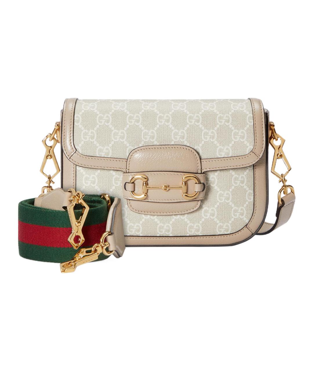 GUCCI Бежевая сумка через плечо, фото 1