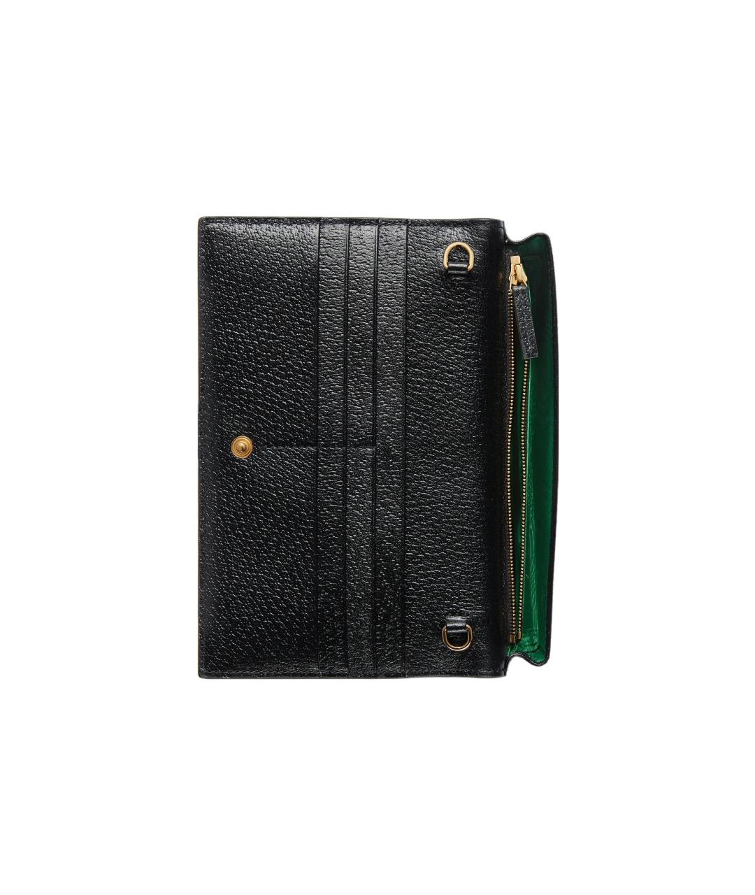 GUCCI Синяя кожаная сумка через плечо, фото 5