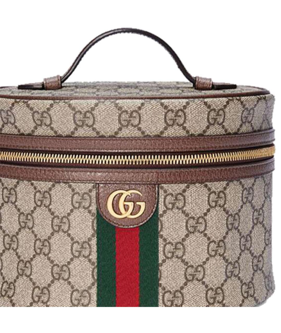 GUCCI Коричневая сумка с короткими ручками, фото 7