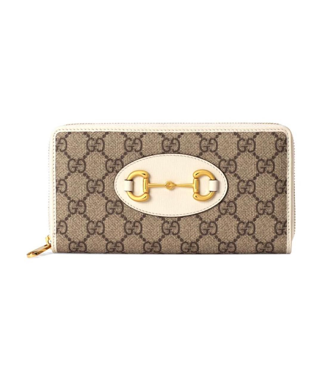 GUCCI Бежевый кошелек, фото 1
