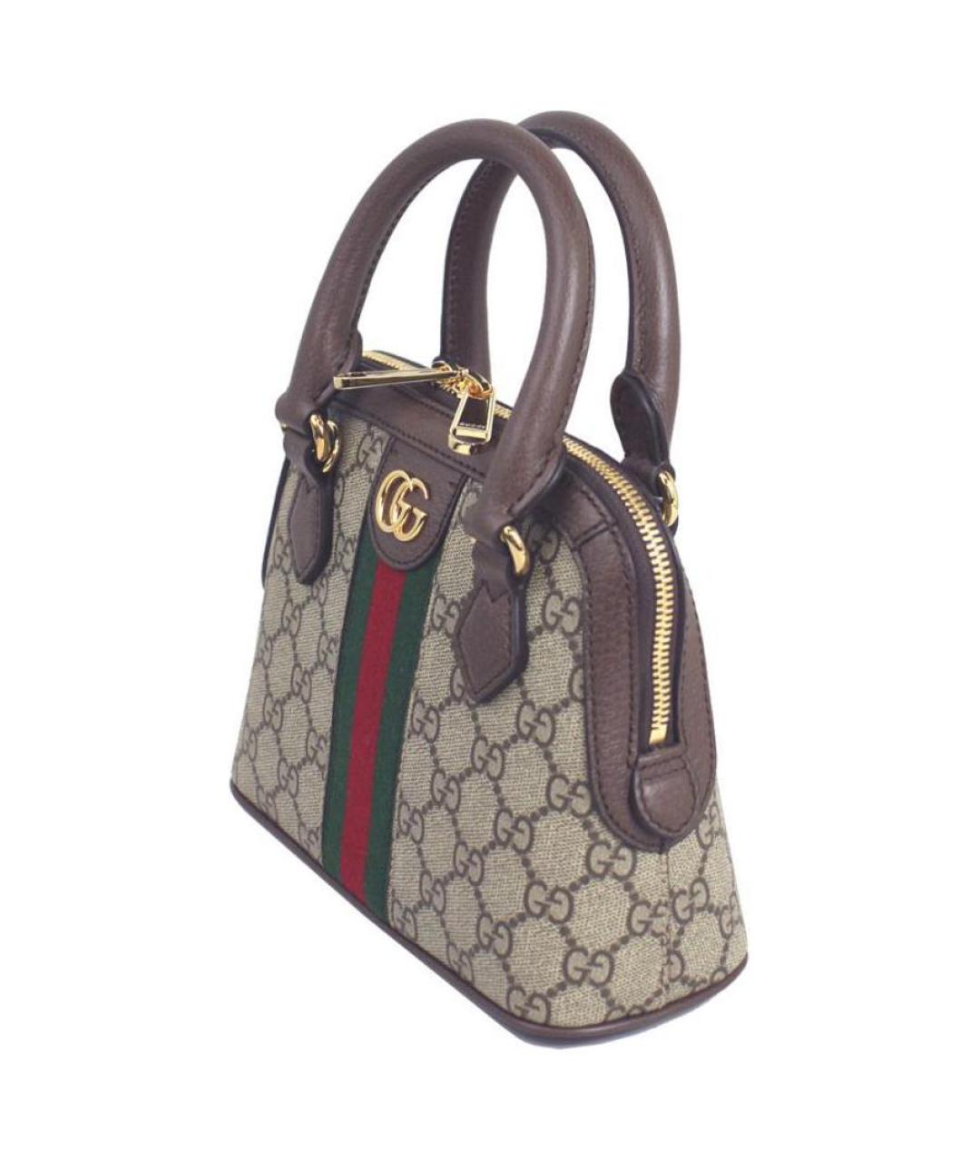 GUCCI Коричневая сумка через плечо, фото 2