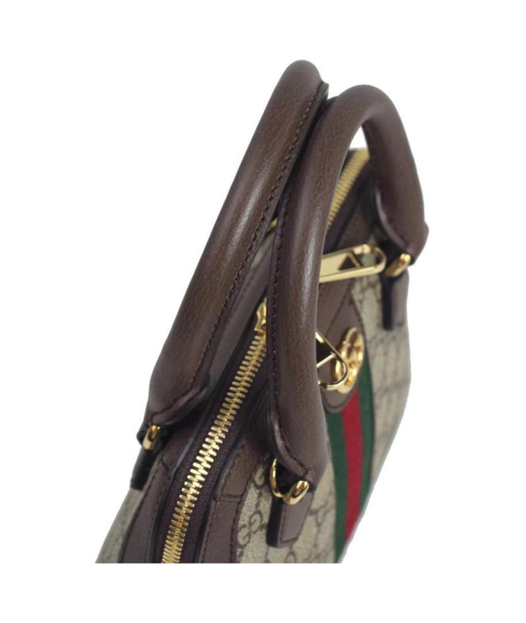 GUCCI Коричневая сумка через плечо, фото 4