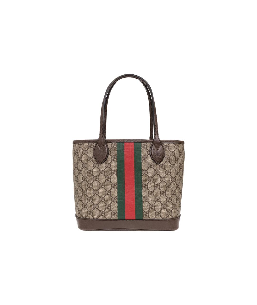 GUCCI Коричневая хлопковая сумка через плечо, фото 3