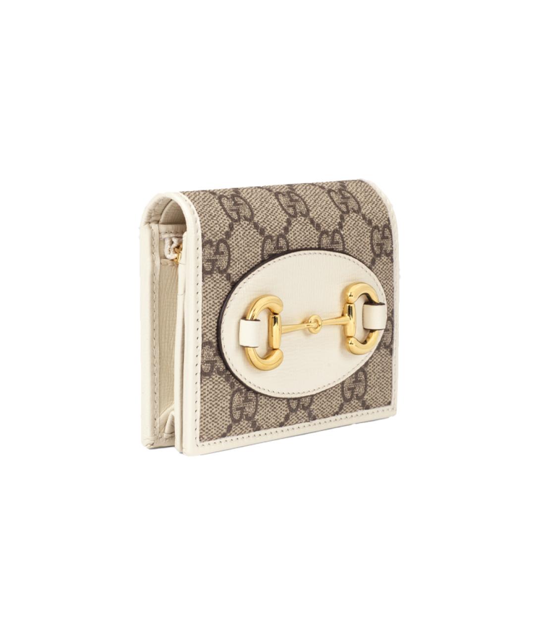 GUCCI Бежевый кошелек, фото 2