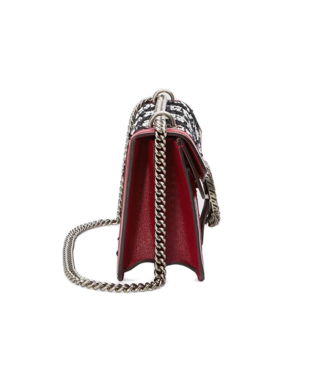 GUCCI Мульти твидовая сумка через плечо, фото 4