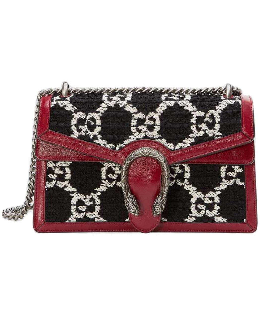 GUCCI Мульти твидовая сумка через плечо, фото 8