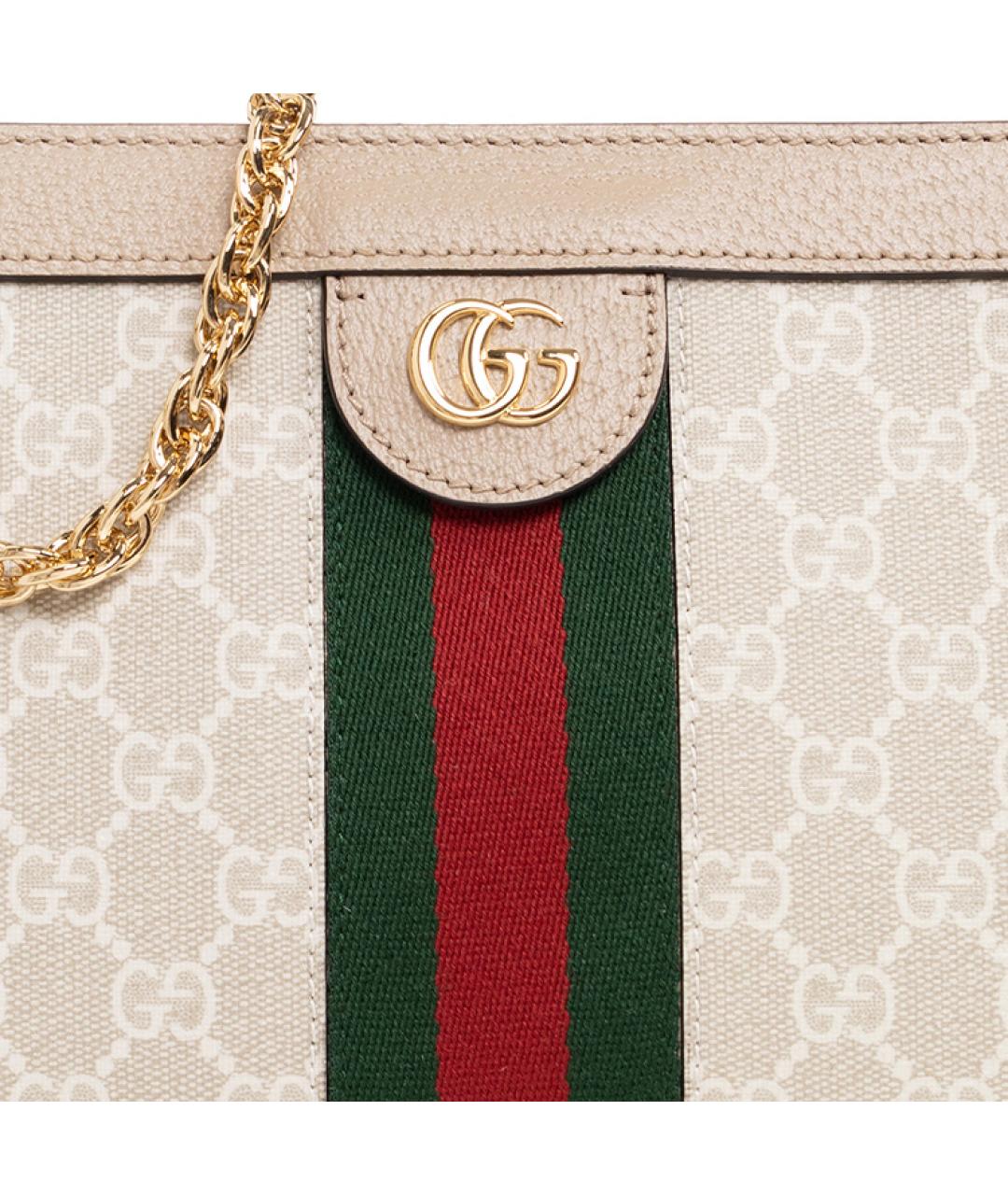 GUCCI Бежевая сумка через плечо, фото 5