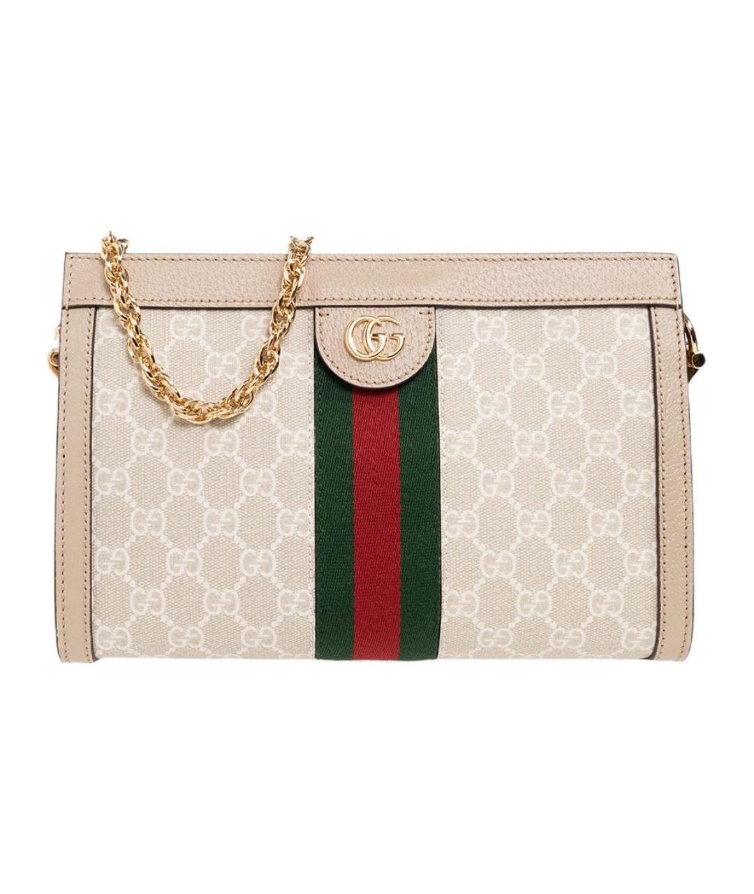 GUCCI Бежевая сумка через плечо, фото 1