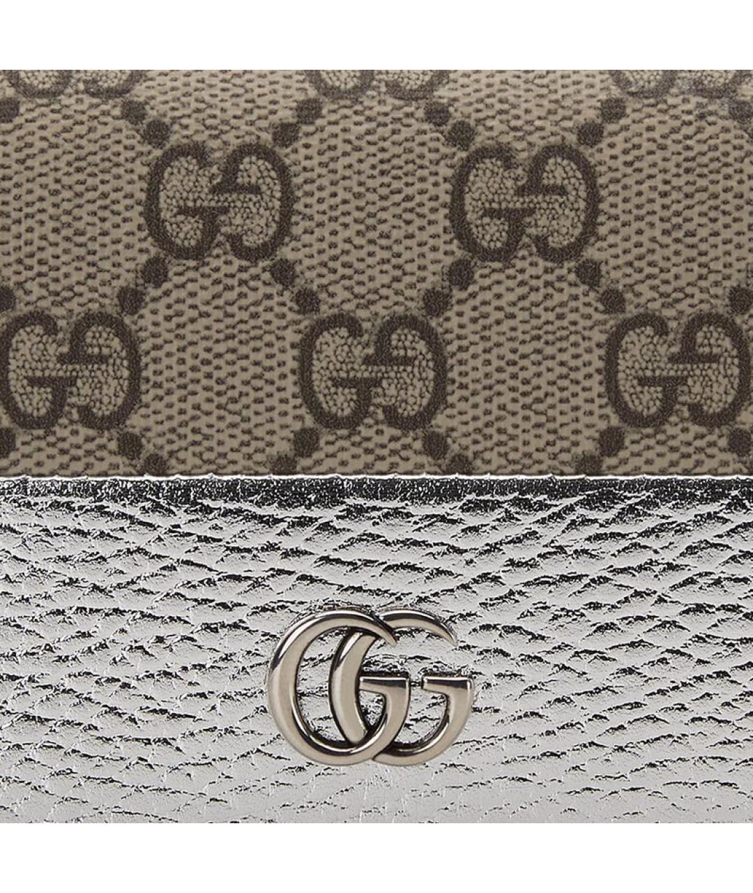 GUCCI Серебряный кошелек, фото 3