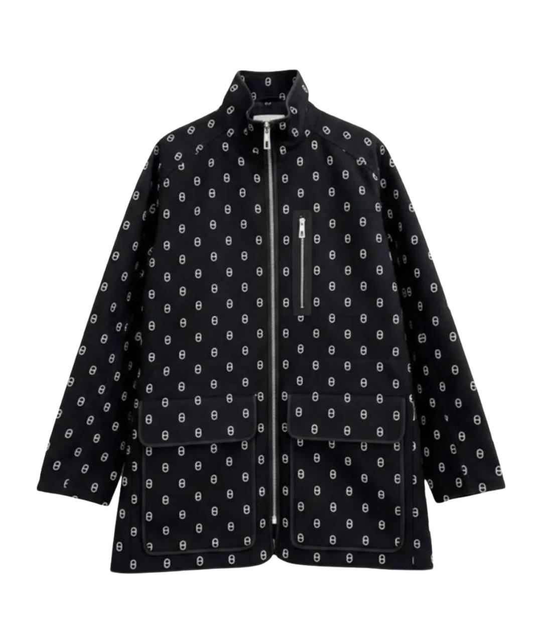 HERMES Темно-синяя куртка, фото 1