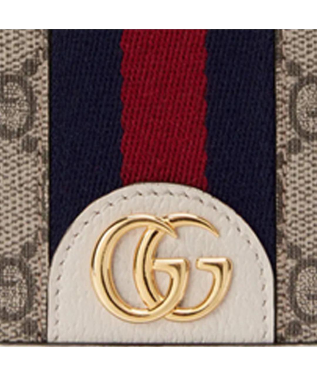 GUCCI Бежевый кардхолдер, фото 7