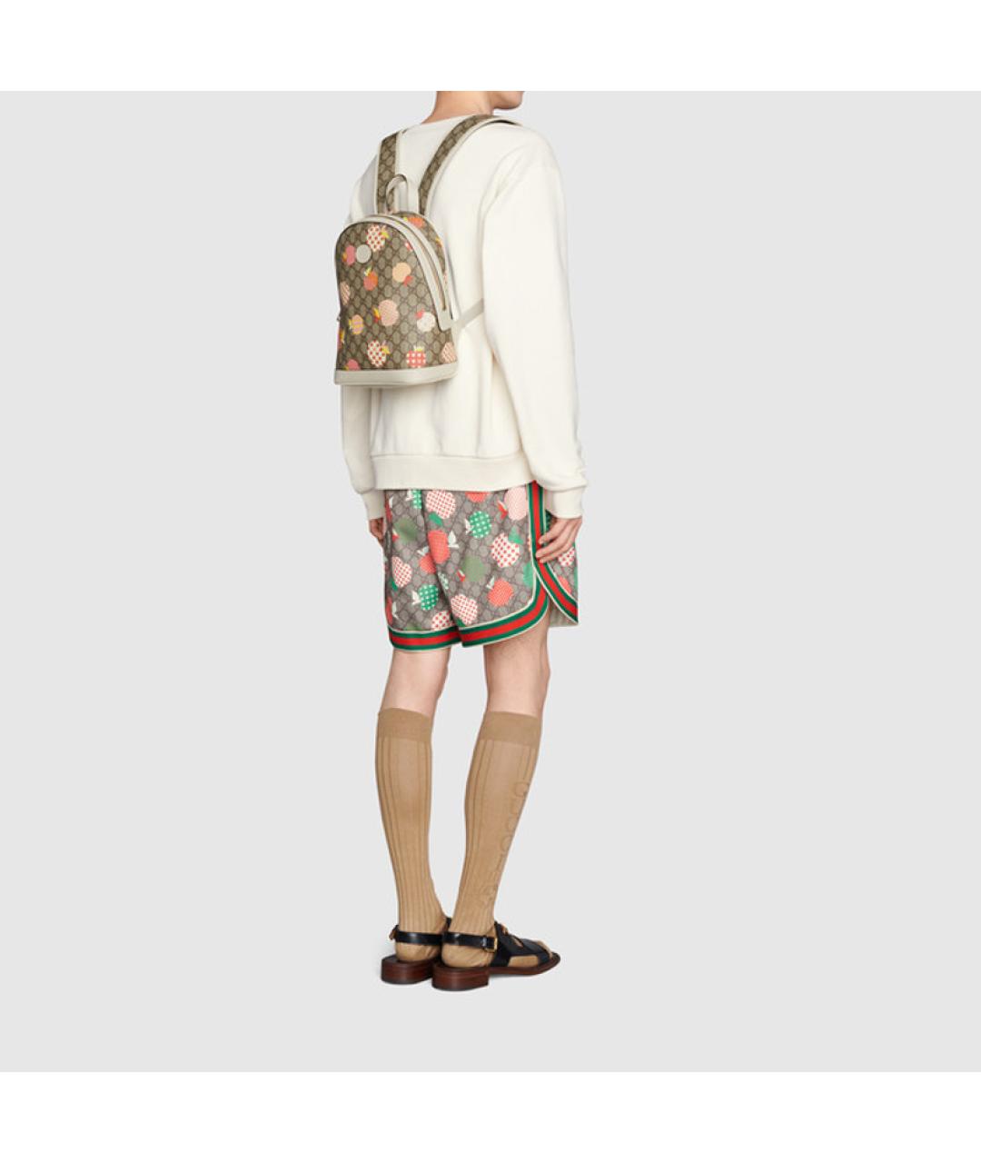 GUCCI Мульти кожаный рюкзак, фото 9