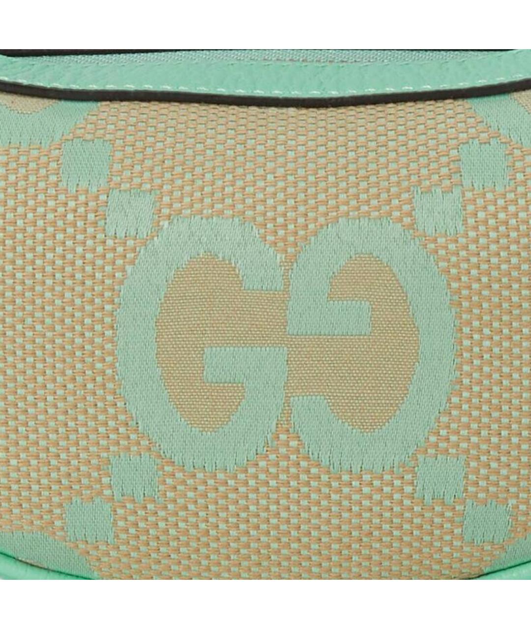 GUCCI Бирюзовая сумка через плечо, фото 8