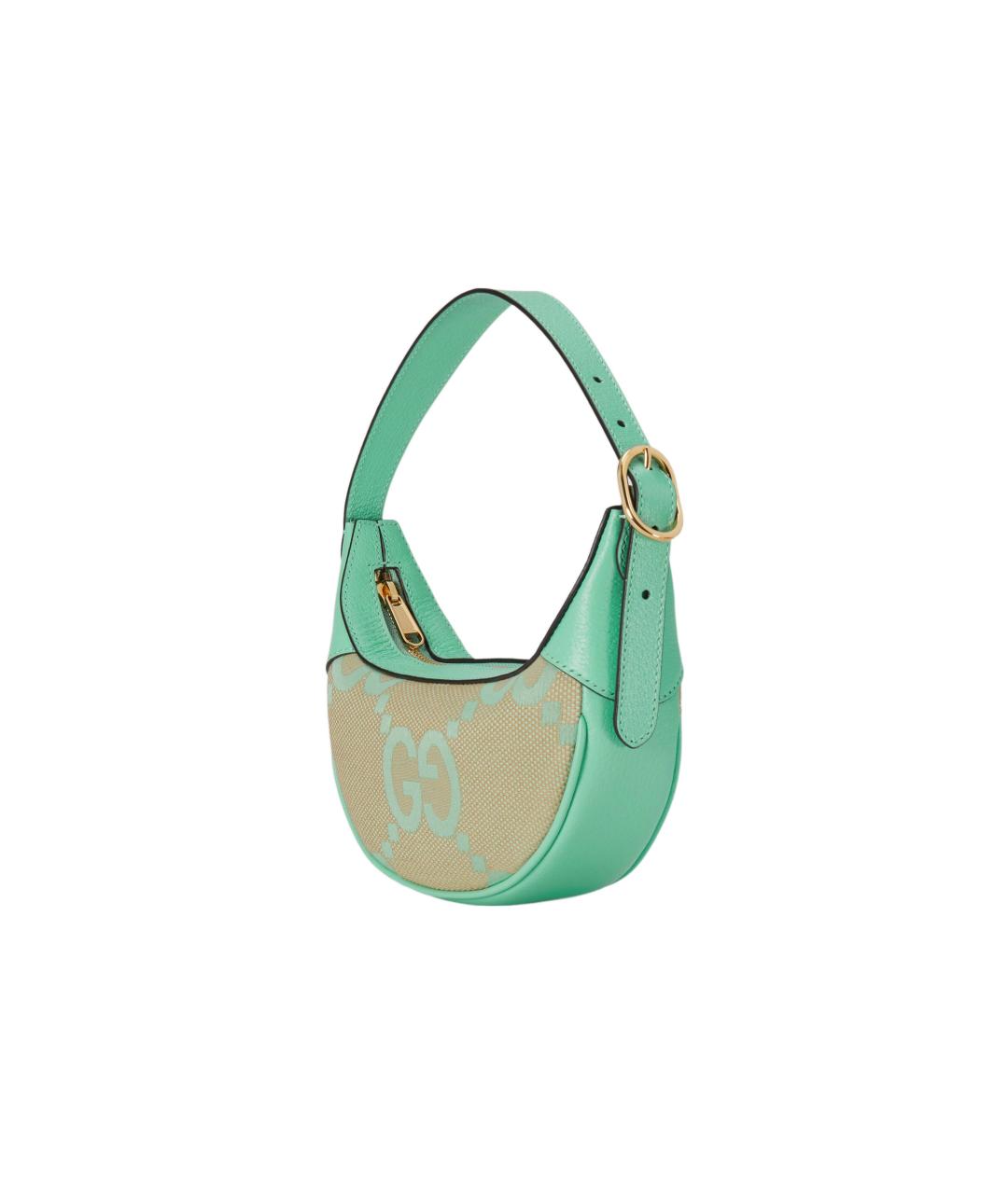 GUCCI Бирюзовая сумка через плечо, фото 2