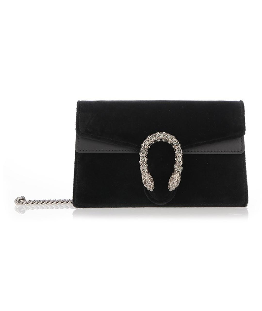 GUCCI Черная тканевая сумка через плечо, фото 6