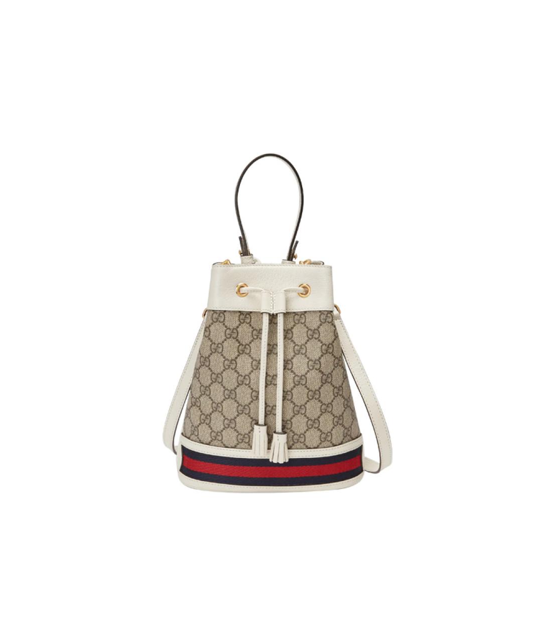 GUCCI Бежевая сумка через плечо, фото 1