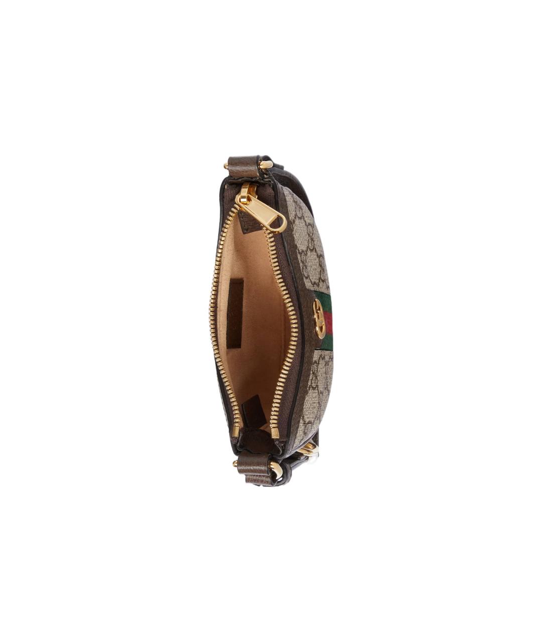GUCCI Коричневая сумка через плечо, фото 2