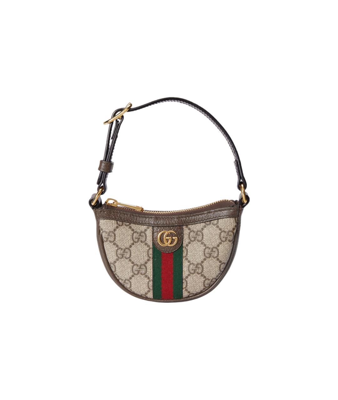 GUCCI Коричневая сумка через плечо, фото 1