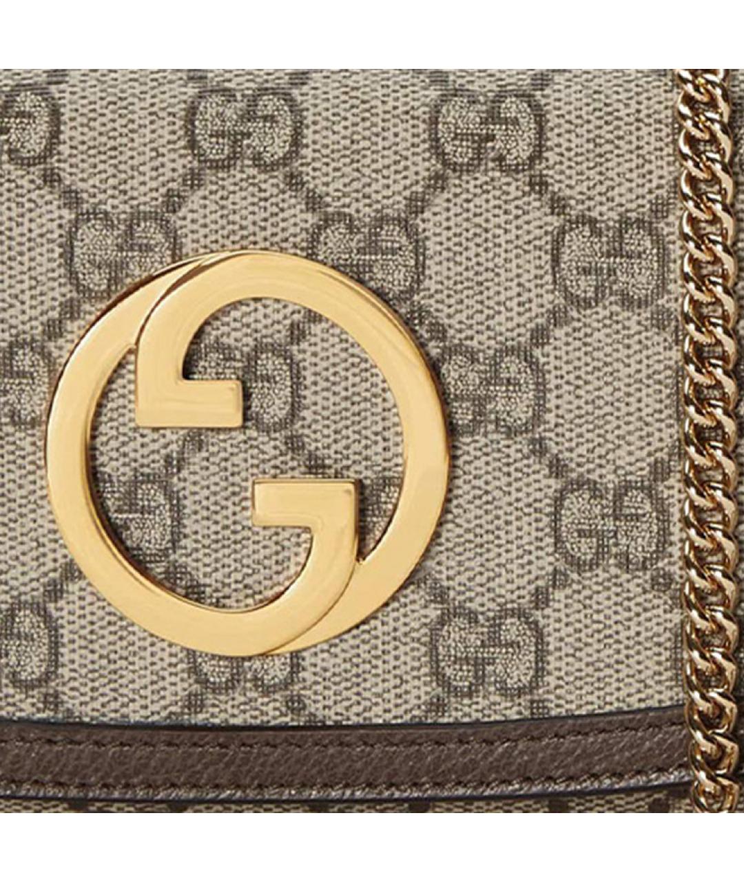 GUCCI Коричневый кошелек, фото 6