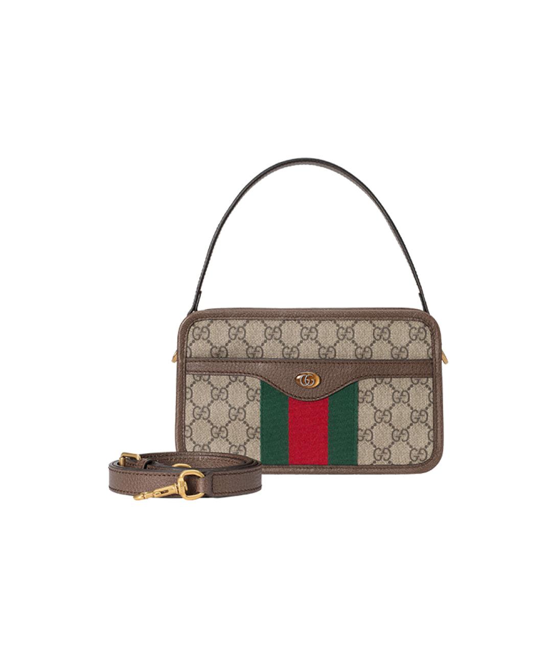 GUCCI Коричневая сумка через плечо, фото 2