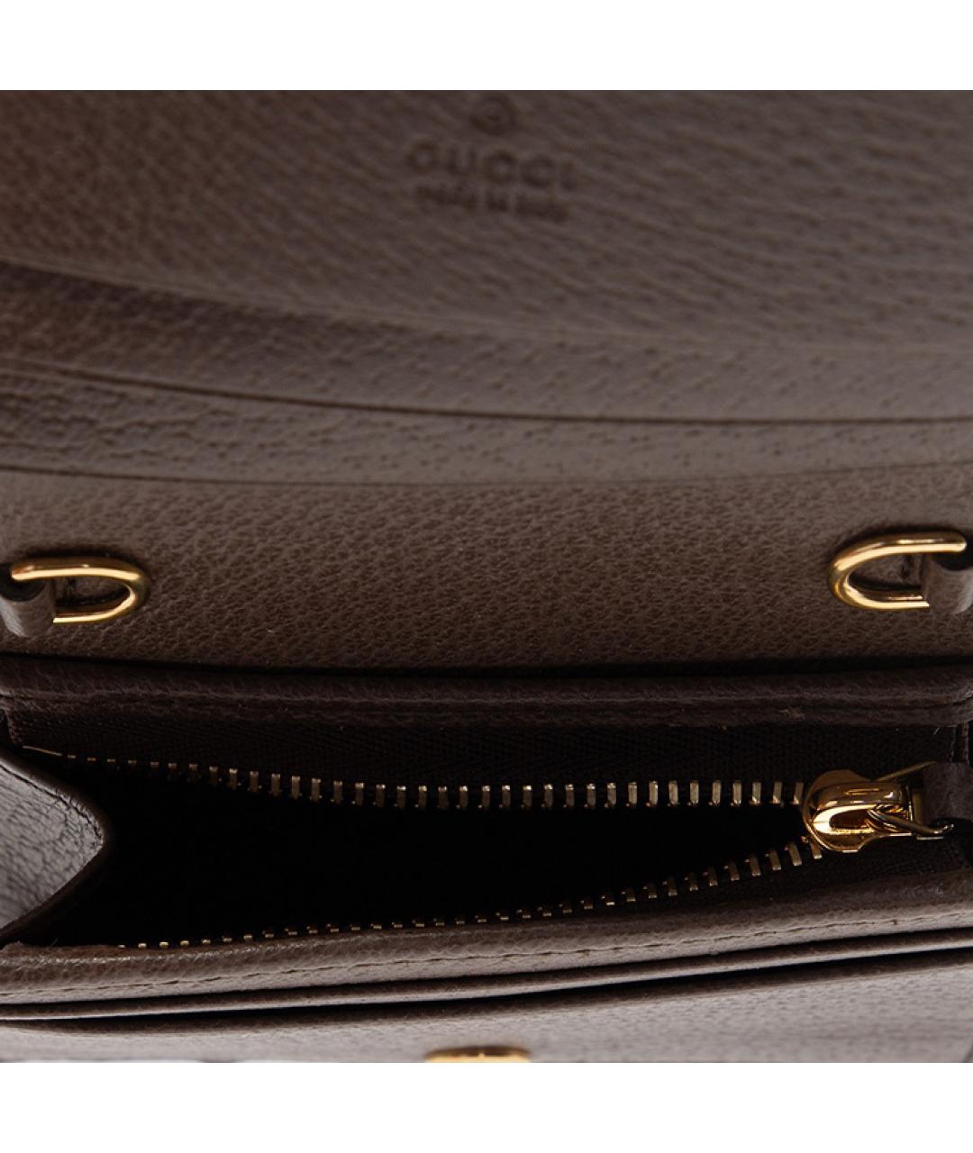 GUCCI Коричневая сумка через плечо, фото 4