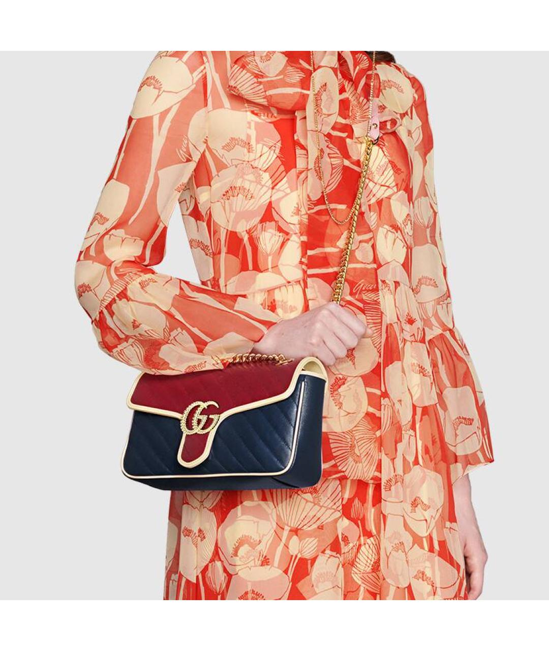 GUCCI Мульти кожаная сумка через плечо, фото 9