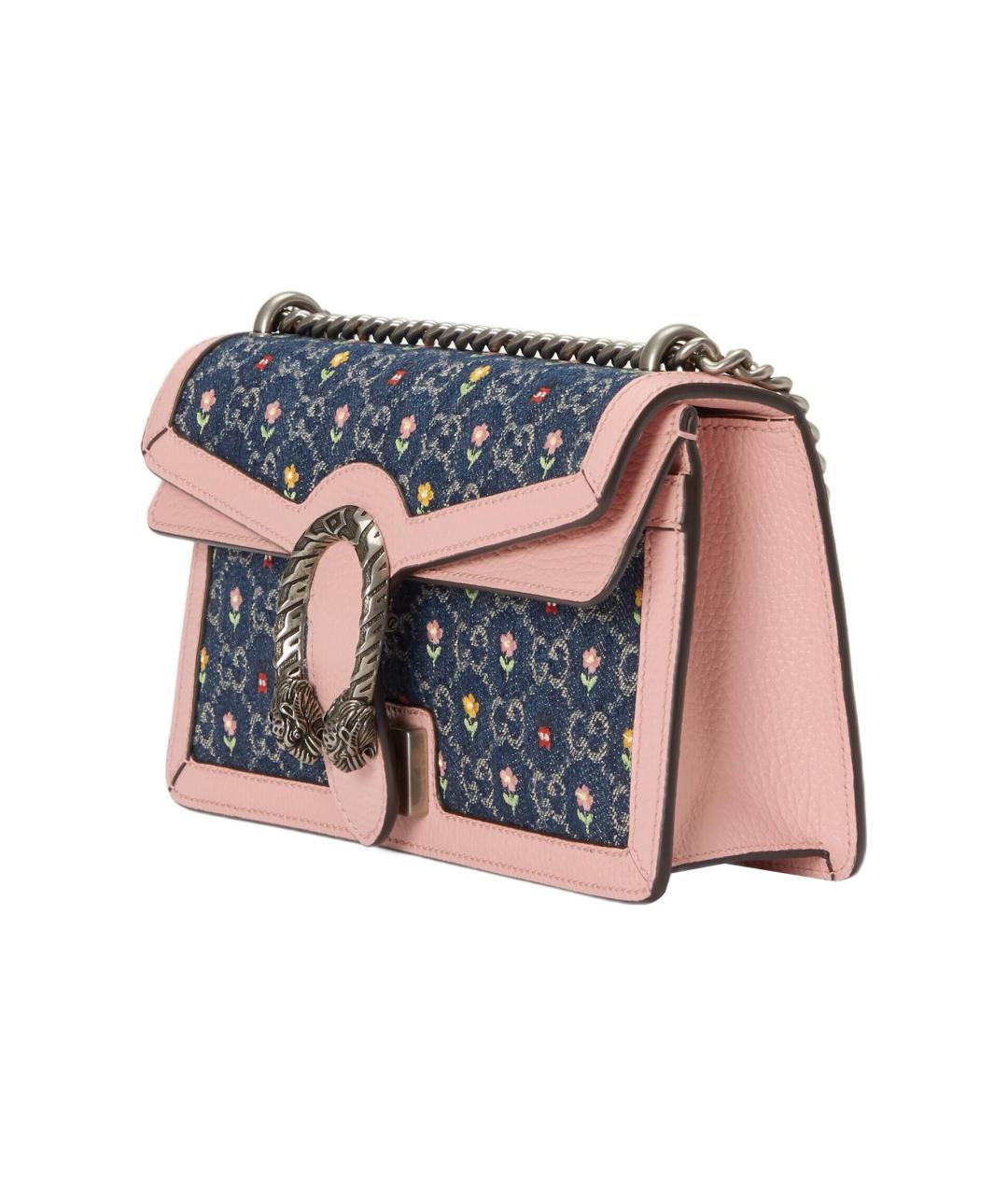 GUCCI Мульти деним сумка через плечо, фото 3