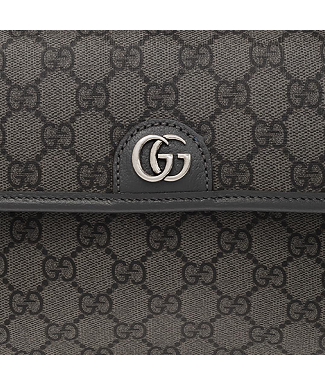 GUCCI Черная поясная сумка, фото 5